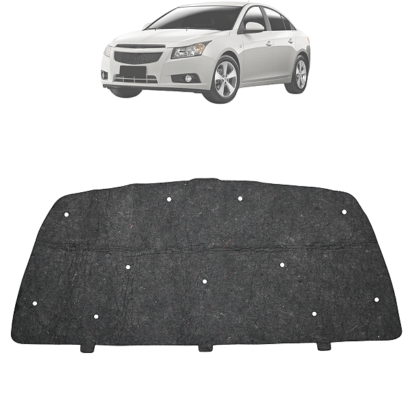 Forro Capô Dianteiro Cruze 2009 Até 2016 Autoadesivo + Grampos