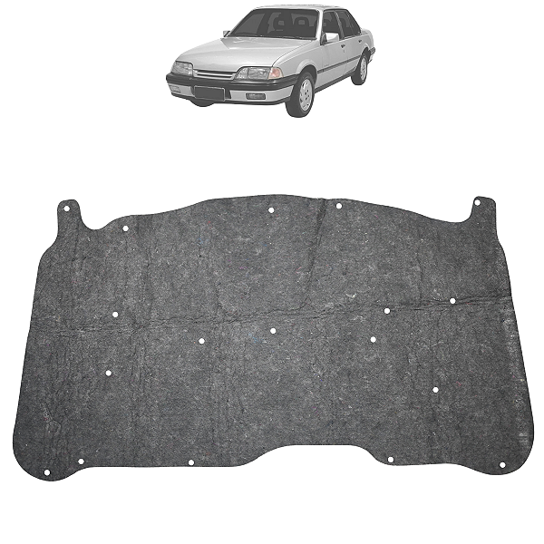 Manta Forro De Capô Monza Tubarão 1991 1992 1993 1994 1995 1996 Autoadesivo + Grampos