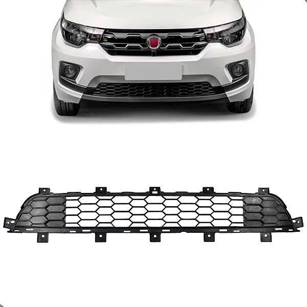 Grade Inferior Parachoque Dianteiro Mobi 2016 2017 2018 2019 2020