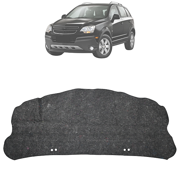 Forro Manta Acústica Capô Captiva 2008 Até 2017 + Presilhas
