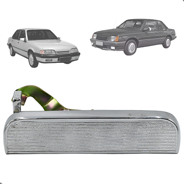 Maçaneta Gatilho Puxador Externo Chevette Monza Marajo Chevy 500 Cromado