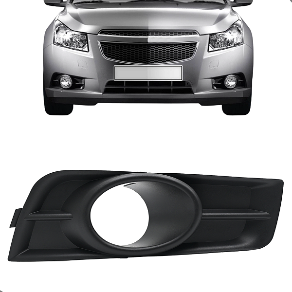 Moldura Grade Cruze Sedan 2010 2011 2012 13 14 2015 C/ Furo