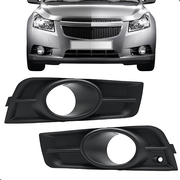 Kit Moldura Grade Cruze Sedan 2010 2011 2012 2013 14 2015 C/ Furo