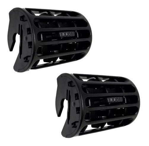 Par Difusor Saida De Ar Lateral Clio 2000 01 02 03 04 05 06 07 A 2016 Preto