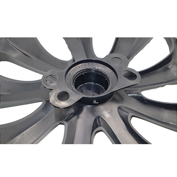 Calota Velox Aro 14 15 Preto Universal Fiat Ford Gm Volkswagen