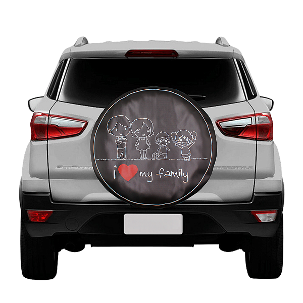 Capa Estepe Aircross Ecosport Spin Doblo Aro 13/16 My Family
