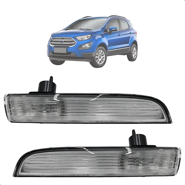 Par Pisca Seta Retrovisor Ecosport 2013 2014 2015 Até 2022