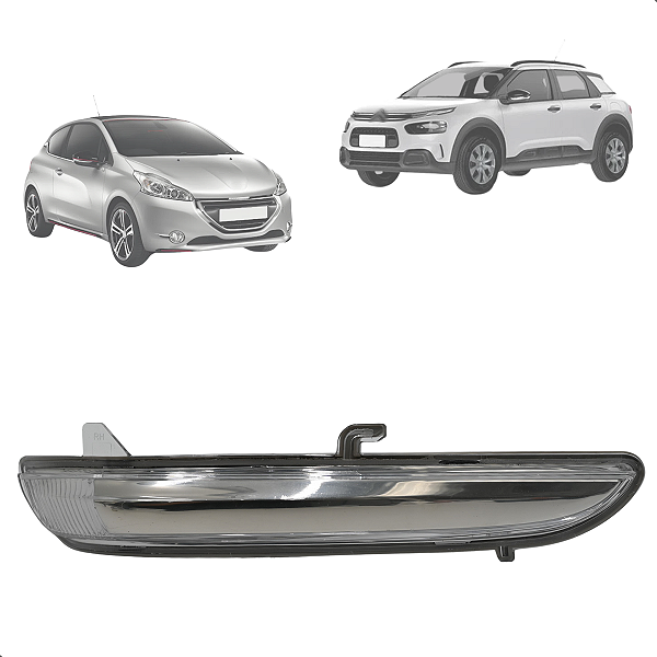Pisca Do Espelho Retrovisor Peugeot 2008 208 Citroen C4 Cactus