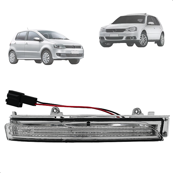 Lanterna Pisca Seta Do Retrovisor Fox Crossfox Up Spacefox Golf Polo Saveiro Voyage