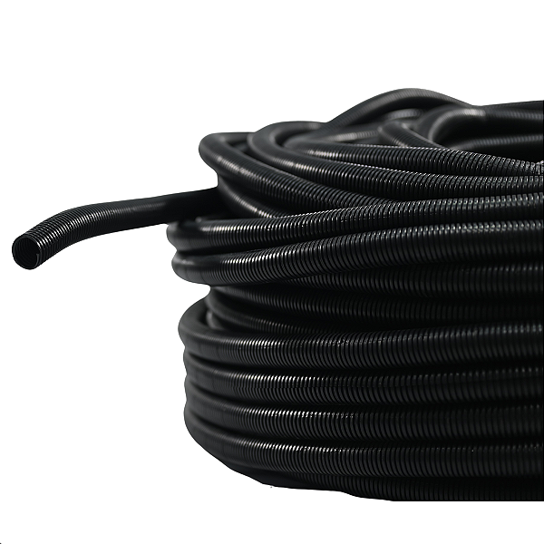 Tubo Corrugado 19,0mm 3/4 Rolo Com 25 Metros Anti Chamas