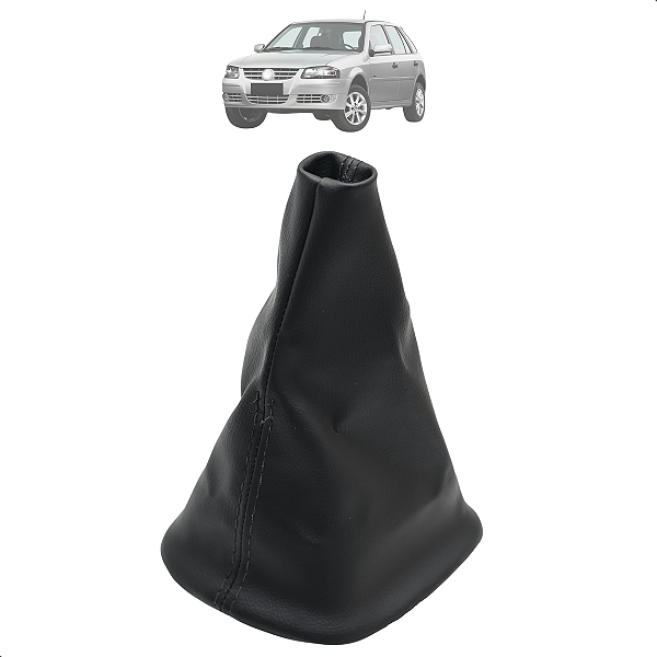 Coifa Alavanca Cambio Gol G4 2005 06 07 08 09 10 11 A 2014 Preto