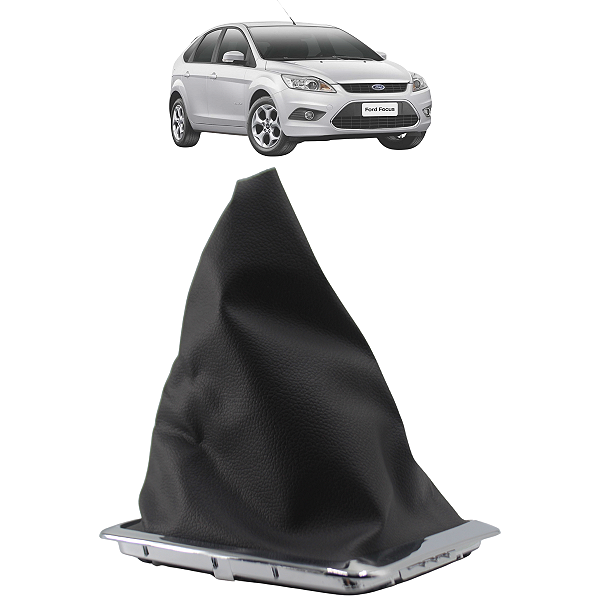 Coifa Alavanca Cambio Focus 2009 2010 2011 2012 2013 Preta