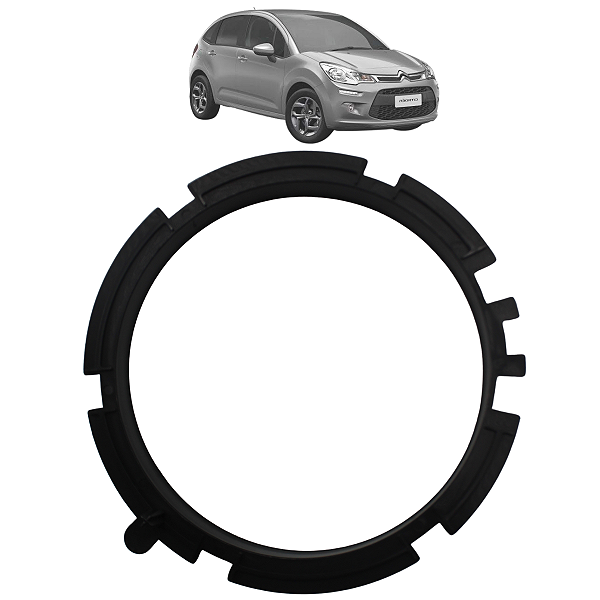 Aro Moldura Interna Coifa Da Alavanca De Marcha Citroen C3