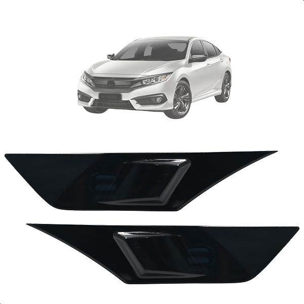 Par Pisca Lanterna Lateral Seta Paralama Honda Civic 2017 2018 2019 2020 2021