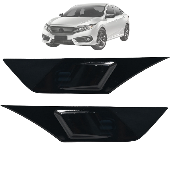 Par Pisca Lanterna Lateral Seta Paralama Honda Civic 2017 2018 2019 2020 2021