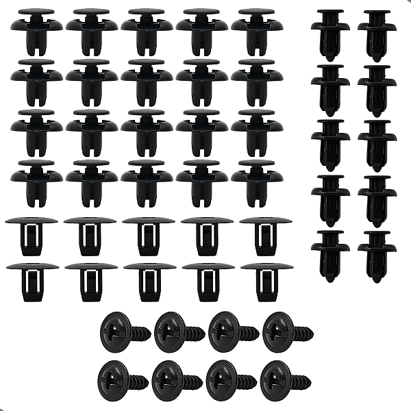 Kit 48 Presilha Parabarro Parachoque Honda Civic City Fit Cr-v Accord 2012 2013 2014