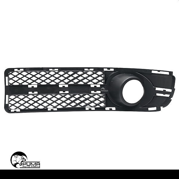 Par Moldura Grade Do Milha Gol GIII 2003 2004 2005 Com Furo Preto