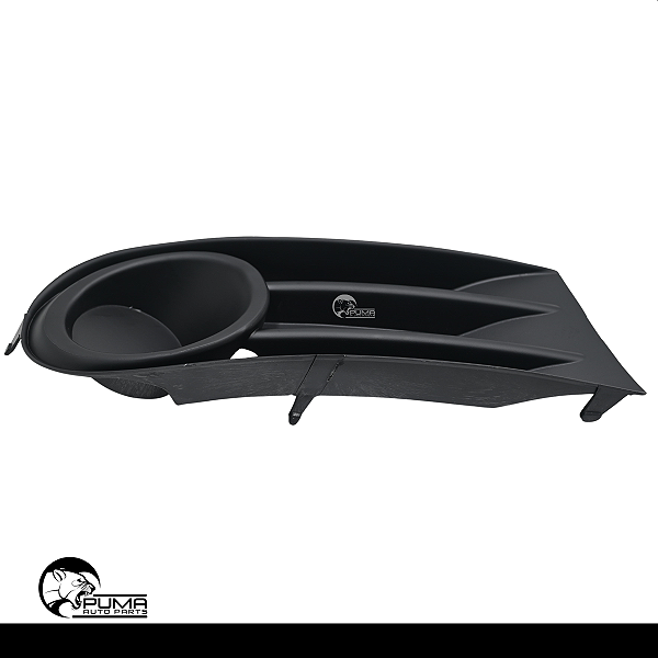 Moldura Grade Farol Milha Gol G5 2008 2009 2010 2011 2012 Preto Sem Furo