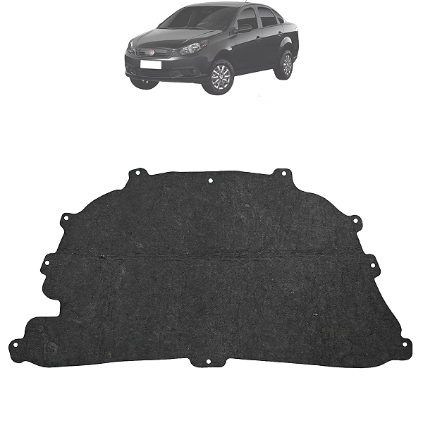 Forro Manta Acústica Capô Grand Siena 2012 2013 2014 2015 2016 2017 2018 2019 2020 2021