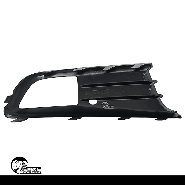 Par Moldura Grade Milha Com Furo Gol G6 2012 2013 2014 Preta