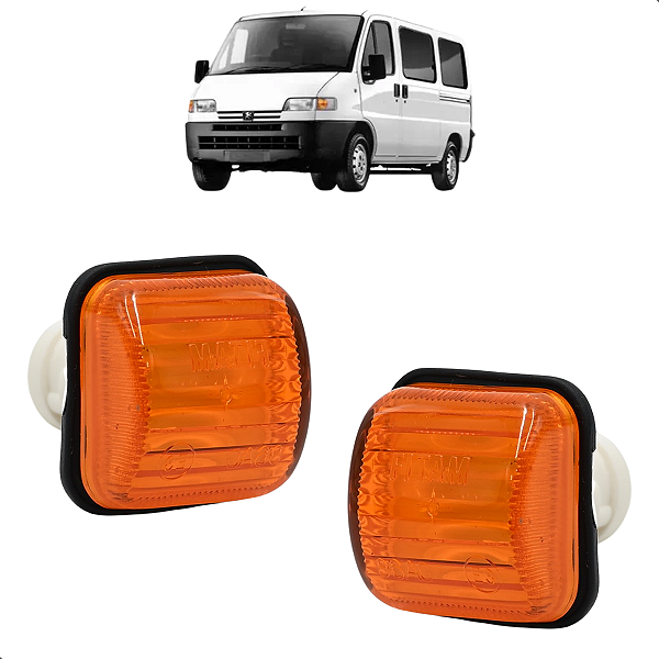 Par Pisca Seta Lanterna Lateral Boxer 1995 1996 1997 1998 1999 2000 2001 2002 2003 Âmbar