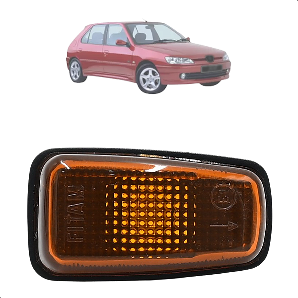 Lanterna Seta Pisca Lateral Paralama Peugeot 306 Partner 1999 2000 2001 2002 2003