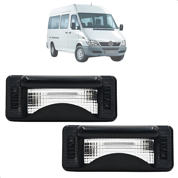 Par Lanterna Placa Sprinter 1996 1997 1998 1999 2000 2001 2002 2003 2004 2005 2006 2007 2008 2009 2010 2011 2012