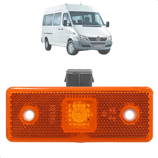 Pisca Lanterna Lateral Seta Paralama Âmbar Sprinter 2004 2005 2006 2007 2008 2009 2010 2011 2012