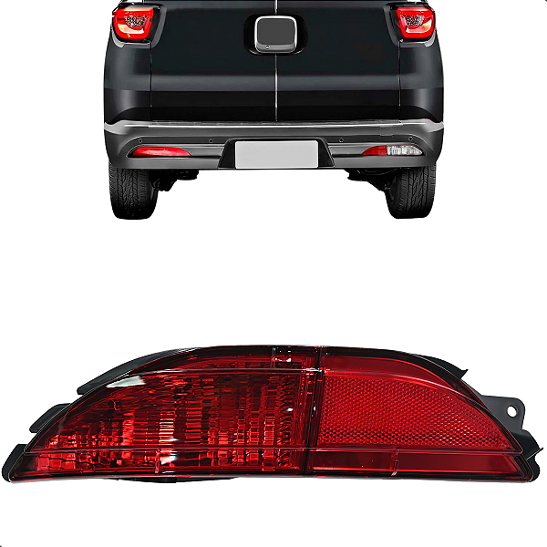 Lanterna Esquerda Toro 2015 2016 2017 2018 2019 2020 2021 2022 Luz De Neblina Parachoque