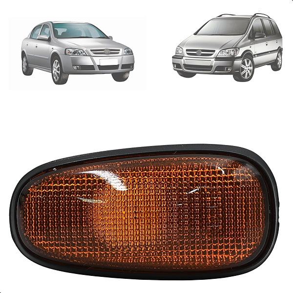 Lanterna Pisca Paralama Lateral Âmbar Astra Zafira 1999 2000 2001 2002 2003 2004 2005 Até 2010