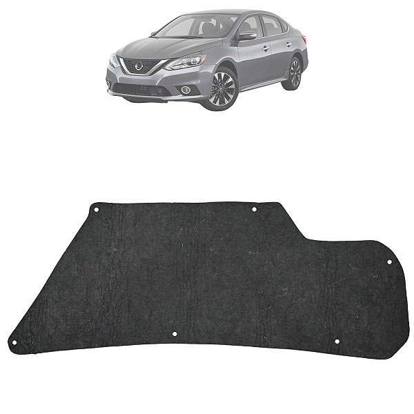 Forro Manta Acustica Capô Sentra 2017 2018 2019 + Presilha