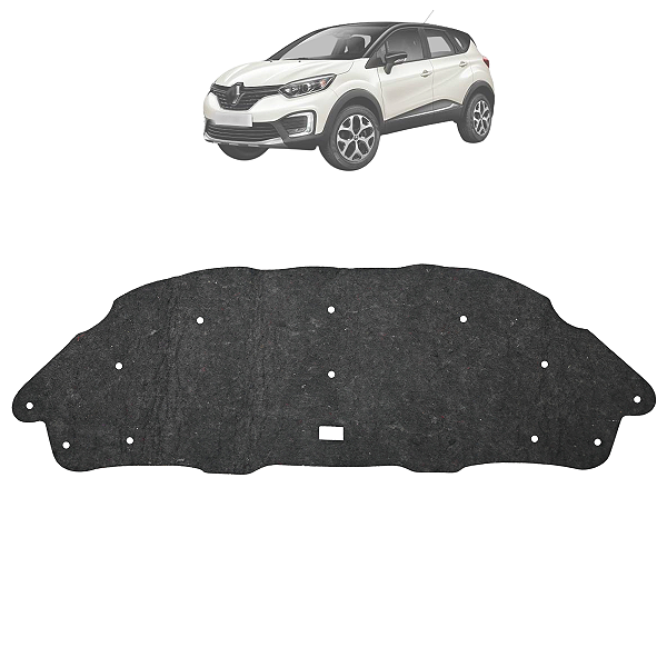 Forro Manta Acustica Capô Captur 2018 2019 2020 + Presilhas