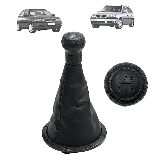 Coifa Manopla Bola Cambio Gol Parati Saveiro G3 1999 2000 01 02 03 04 2005