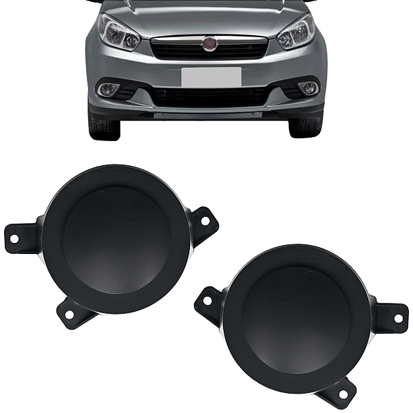 02 Tampa Moldura Milha Grand Siena 2012 2013 14 2015 2016 2017