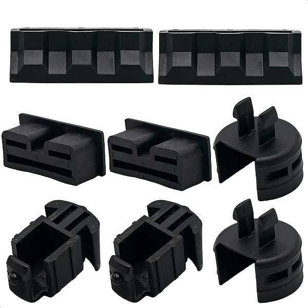 Kit 8 Bucha Tampa Da Caçamba Montana 2004 2005 2006 2007 2008 2009 2010