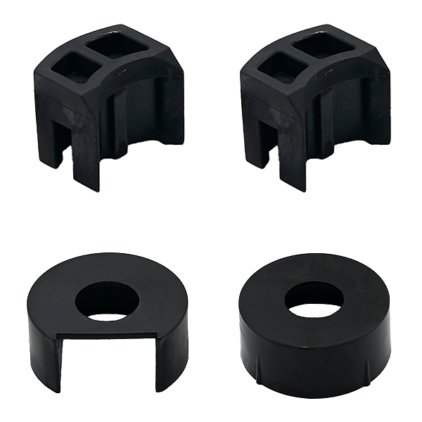 Kit 4pçs Bucha Reparo Tampa Traseira Dobradiça S10 1995 96 97 98 99 a 2011