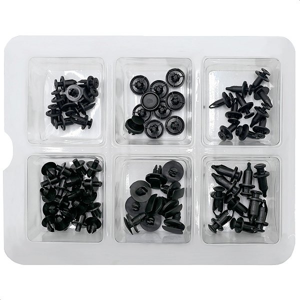 Grampos Presilhas Parabarro Universal Carro Kit 70