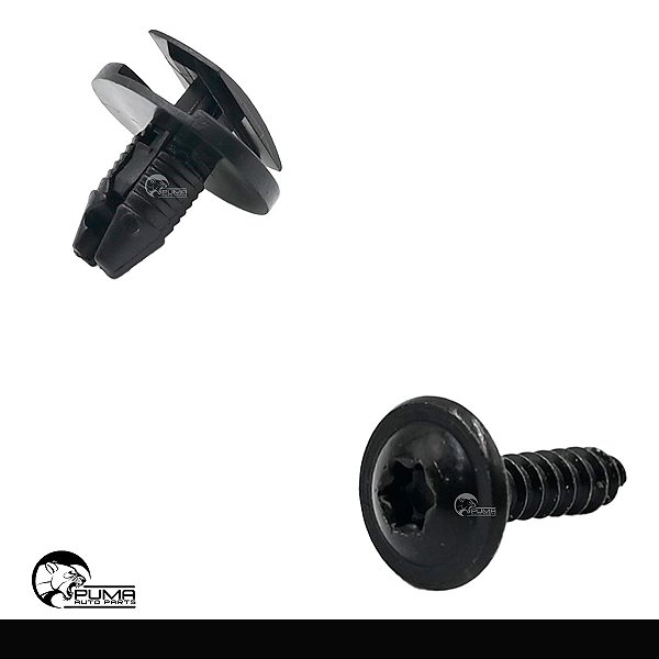 Kit 42 Presilhas Grampos Parachoque Traseiro Pulse 2022 2023