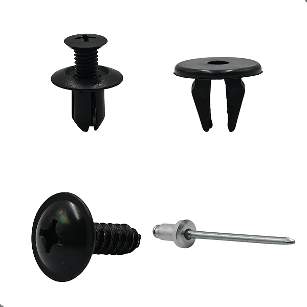 Kit 15 Presilhas Grampos Parabarro Dianteiro Elantra 2012 2013 14 15 2016