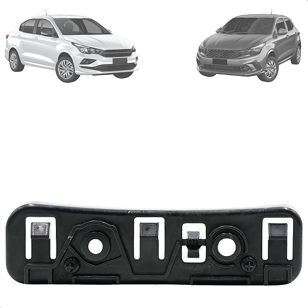 Guia Para-choque Dianteiro Argo Cronos 2017 2018 2019 2020 2021 2022 2023