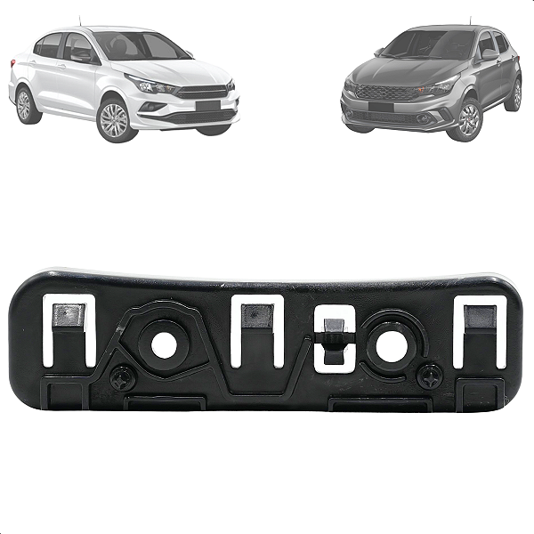 Guia Para-choque Dianteiro Argo Cronos 2017 2018 2019 2020 2021 2022 2023