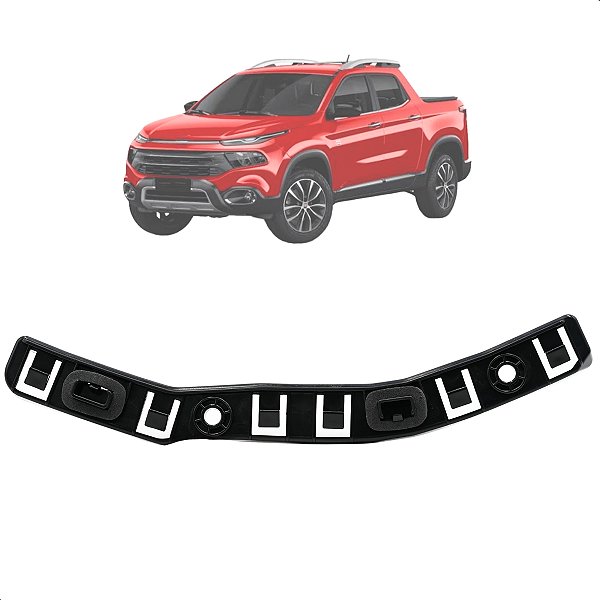 Suporte Guia Para-choque Toro 2016 2017 2018 2019 2020 2021 Dianteiro