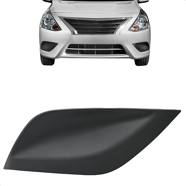 Grade Moldura Farol Milha Versa 2015 2016 17 18 19 2020 2021 Sem Furo