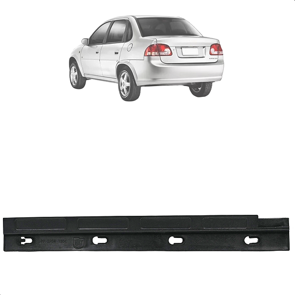Suporte Guia Parachoque Corsa Classic 2010 11 12 13 14 15 2016 Traseiro