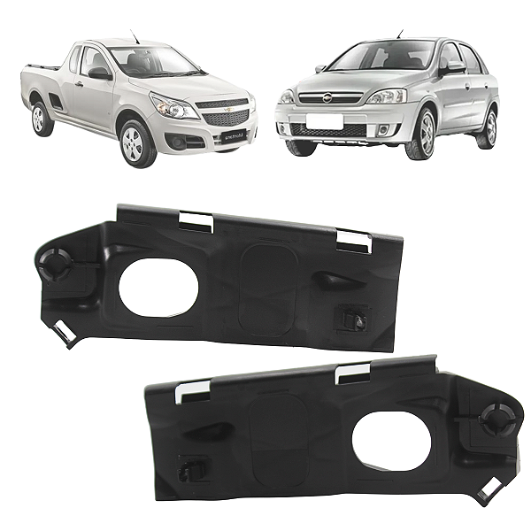 Guia Suporte Parachoque Dianteiro Corsa/Montana 2002 03 04 05 06 07 08 a 2012