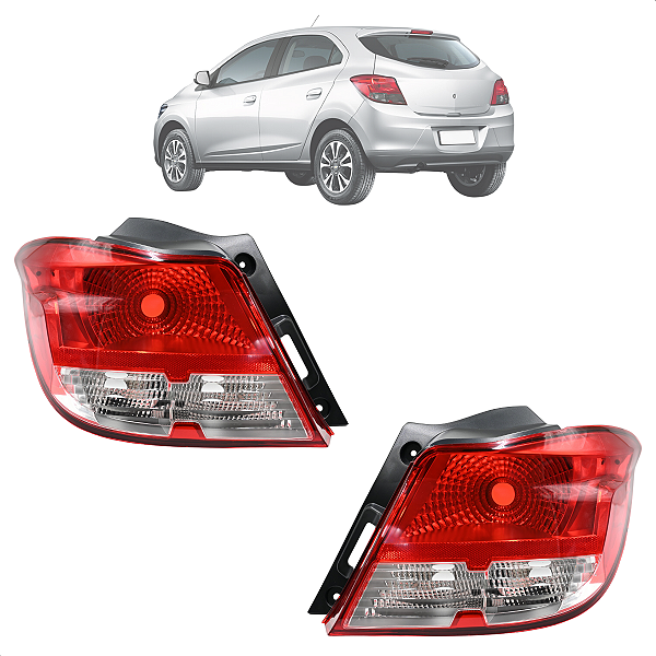 Par Lanterna Traseira Onix 2013 A 2016 Onix Joy 2013 14 A 2019