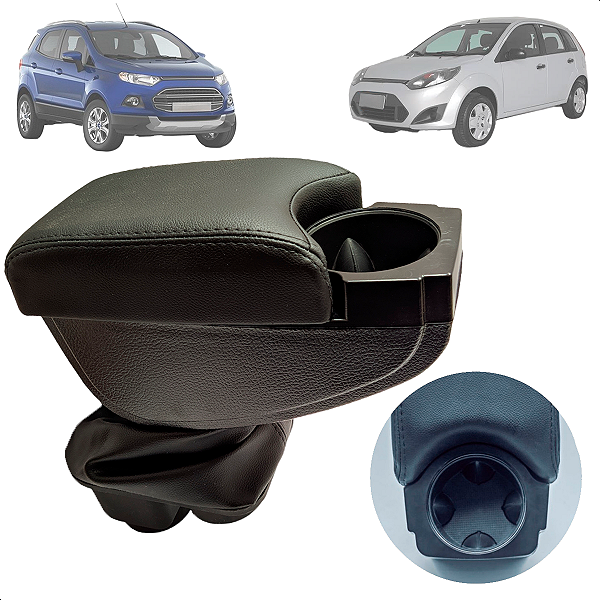 Apoio de Braço Encosto Fiesta 2011 Até 2014 Ecosport 2010 2011 2012 Porta Copos