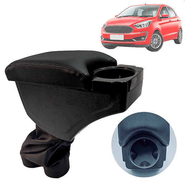Apoio Encosto Descanso De Braço Ford Ka Ka+ 2015 Até 2021 Porta Copos