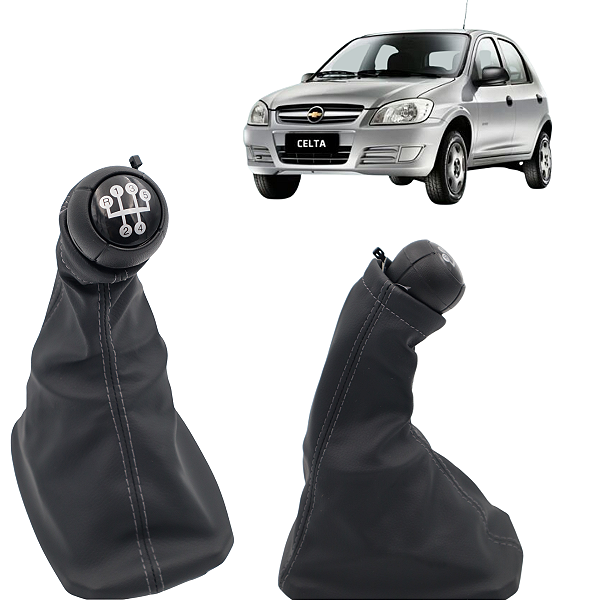 Bola Manopla Coifa Cambio Celta 2001 02 03 04 05 06 07 08 09 10 2011 Grafite