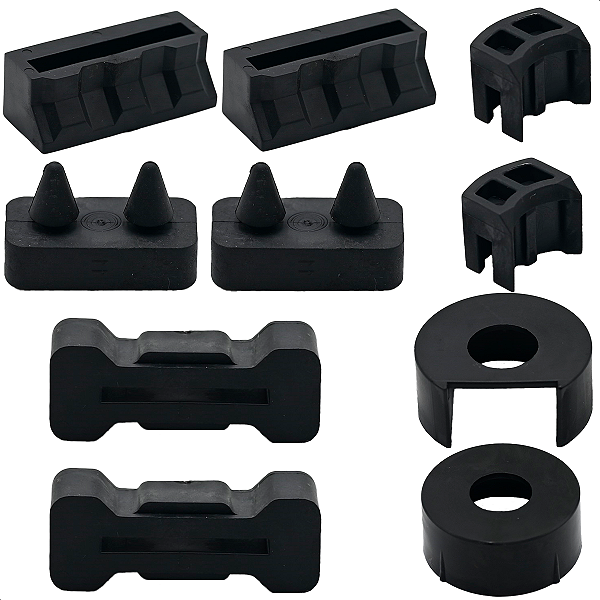 Kit 10 Buchas Da Tampa Traseira Caçamba S10 1995 96 97 98 99 00 01 02 03 A 2011